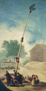 El Palo Ensebado, 1787 de Francisco de Goya